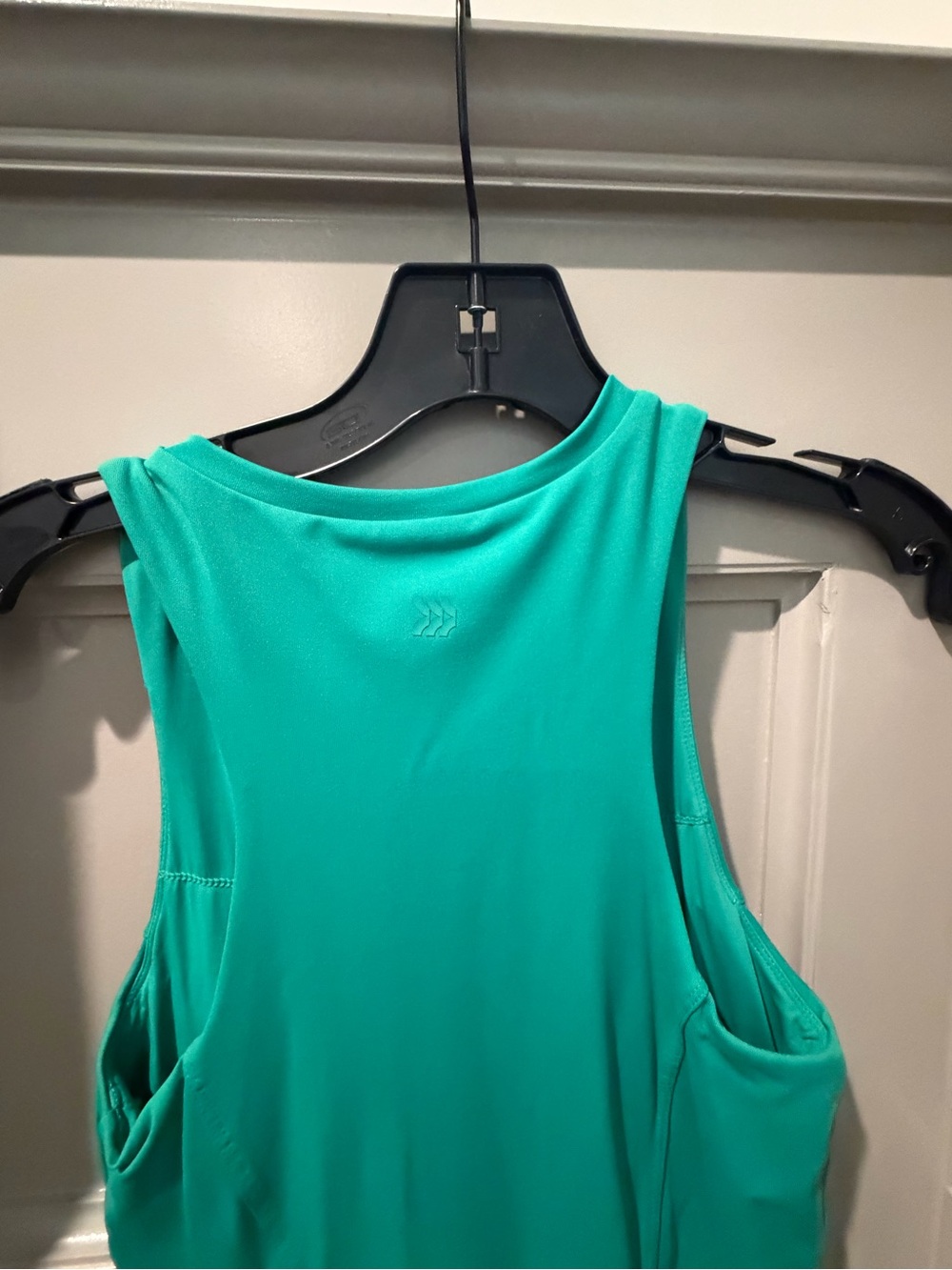 All in motion green Athletic Tank Dress with Front Zip - Picture 5 of 6
